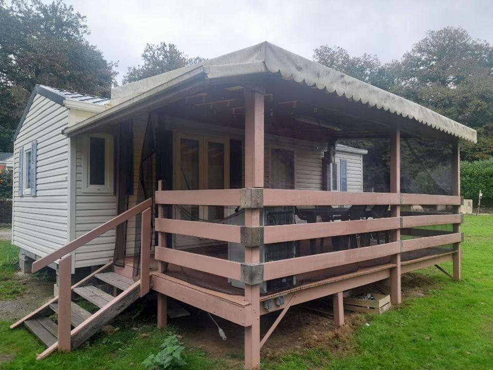Mobilhome Lac De Guerledan Caurel  外观 照片